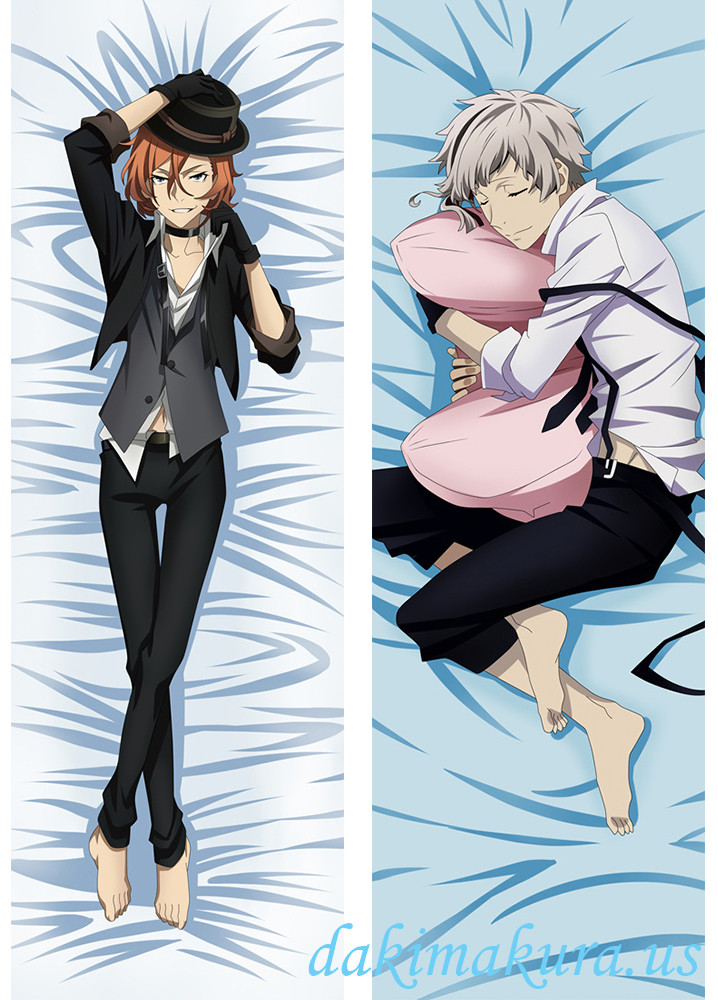 Chuuya Nakahara and Atsushi Nakajima - Bungou Stray Dogs Anime Dakimakura Japanese Hugging Body Pillow Covers